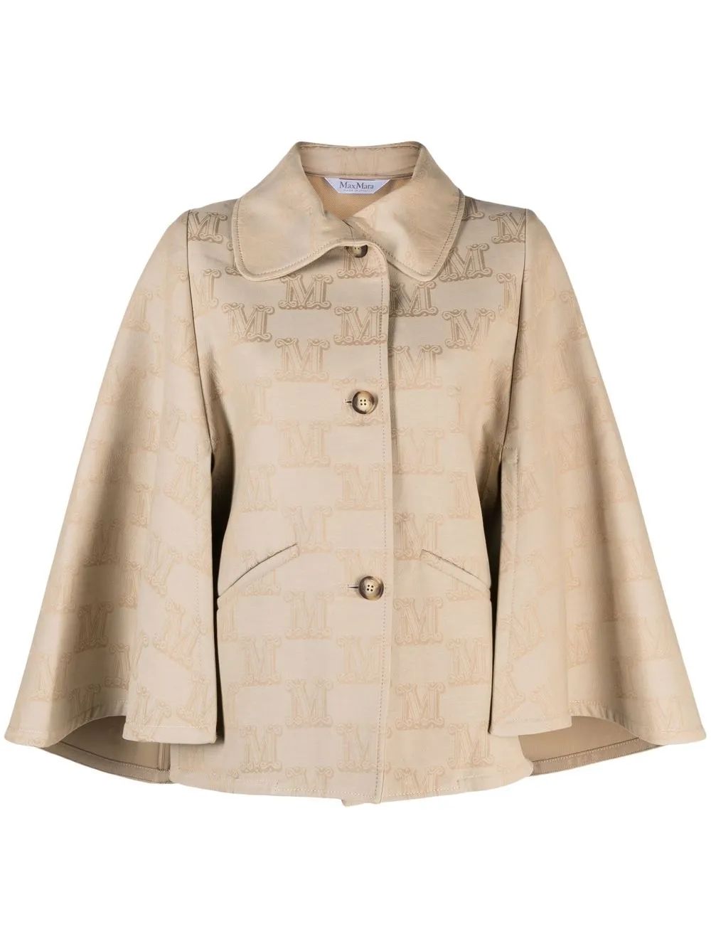 

Однобортная куртка MAX MARA, коричневый