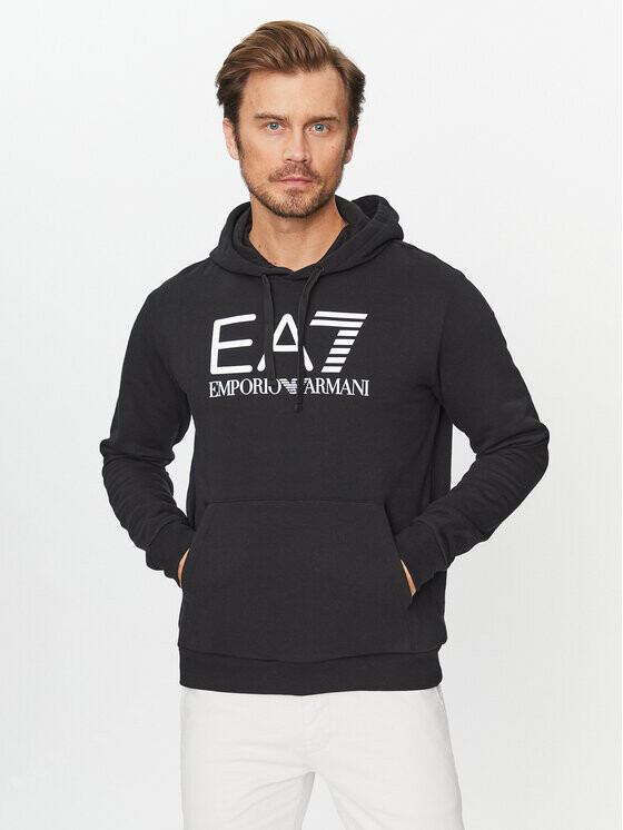 

Толстовка обычного кроя Ea7 Emporio Armani, черный