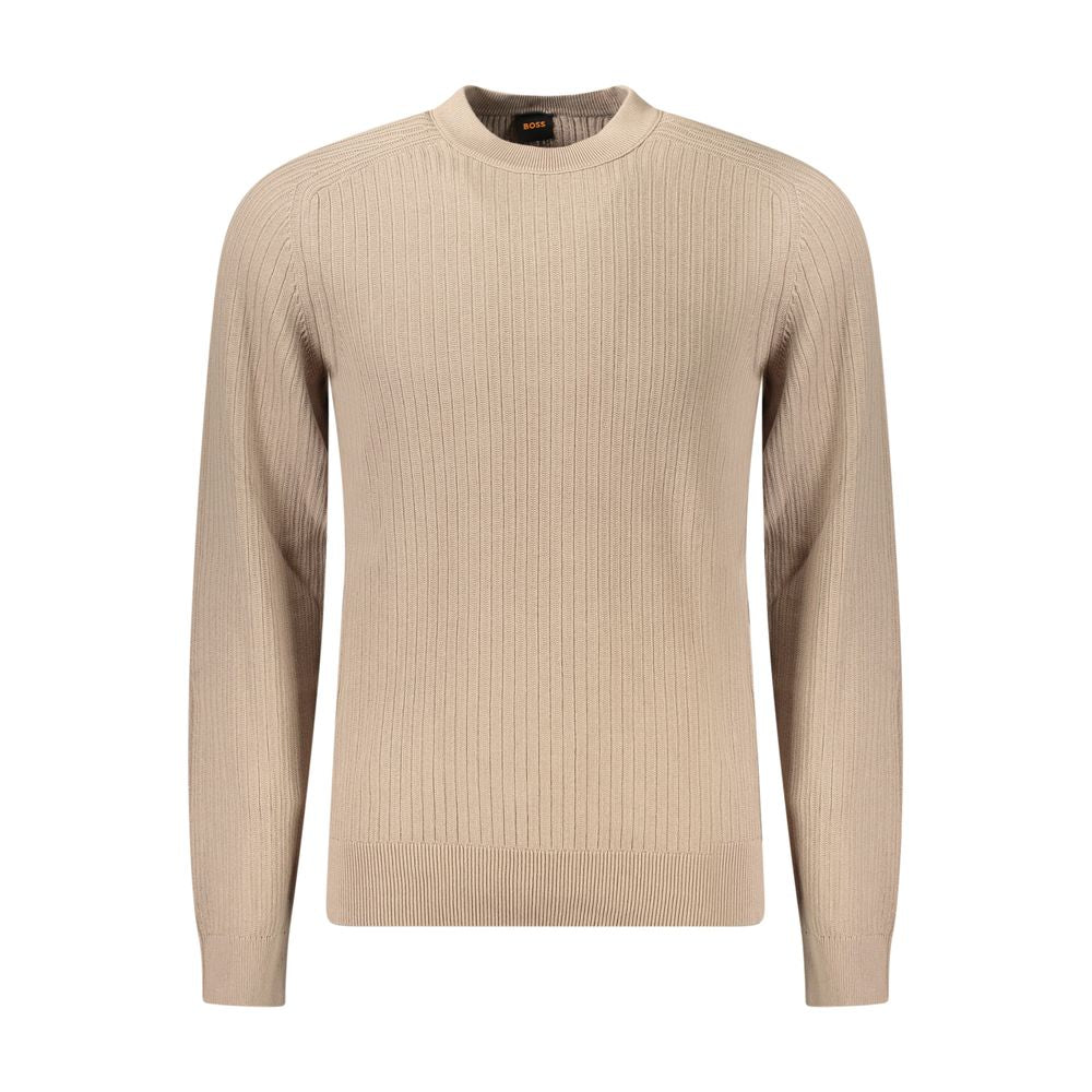 

Мужской свитер Hugo Boss Cotton Men, бежевый