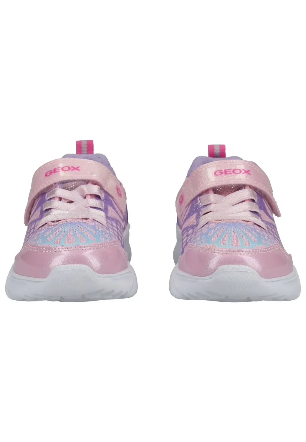 Сникерсы низкие с антишоковой системой Geox, lilac — фото 4