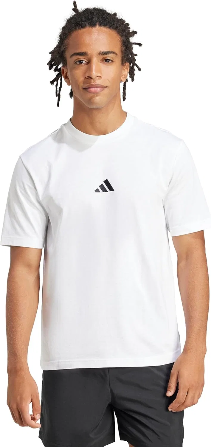 Футболка с логотипом adidas Originals, белый/черный — фото 2