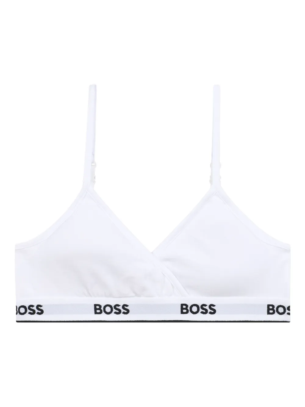 

Комплект из двух бюстгальтеров с логотипом BOSS Kidswear, черный