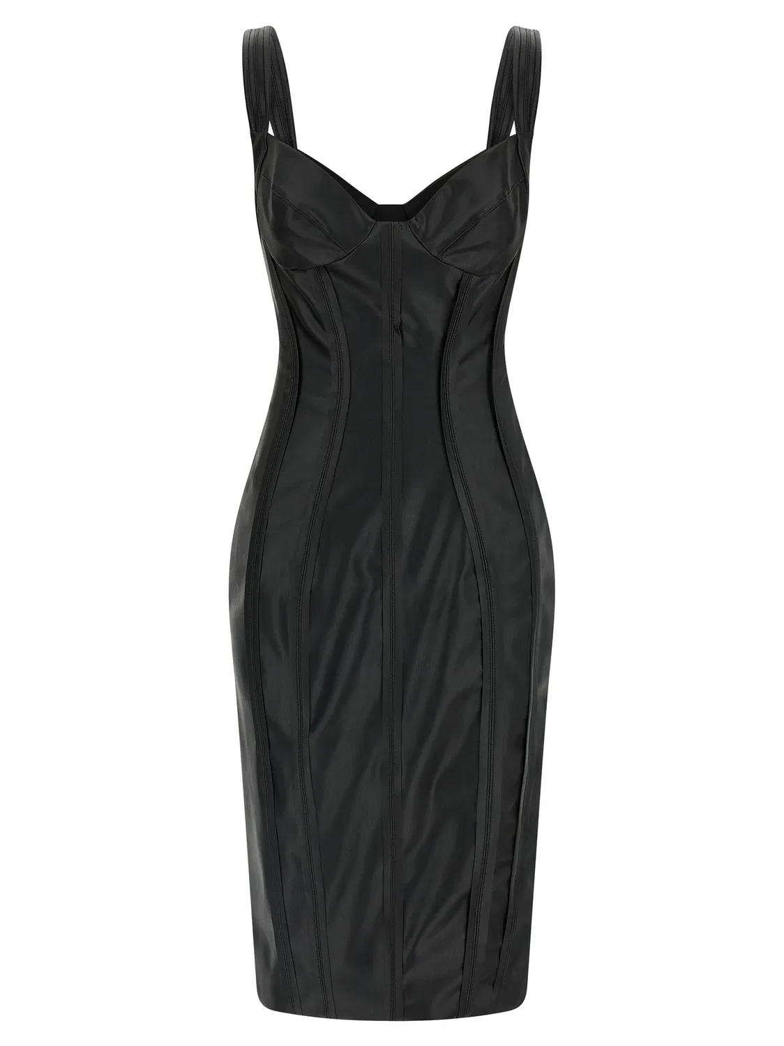 Платье-корсет Elisabetta Franchi, черный