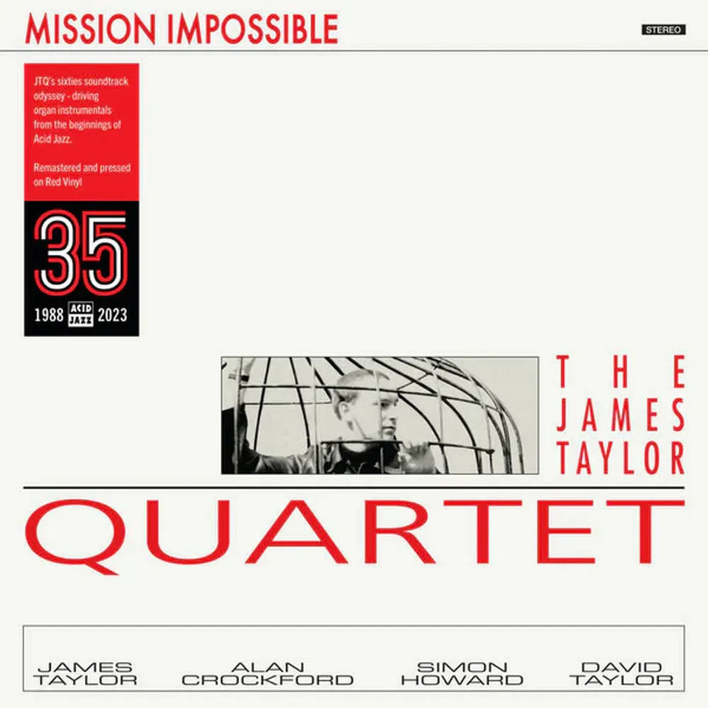 

Виниловая пластинка LP Mission Impossible [Red Vinyl] - The James Taylor Quartet