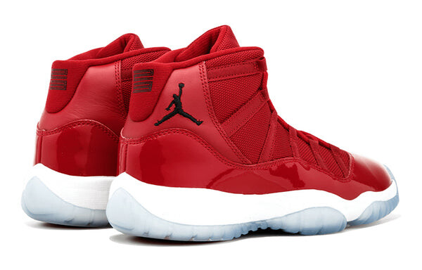 Кроссовки 11 retro 'win like '96' Air Jordan, красный — фото 4