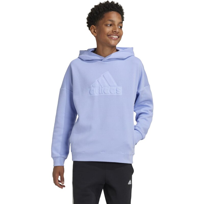 Логотип Hoodie Future Icons Adidas, цвет bluspa — фото 2