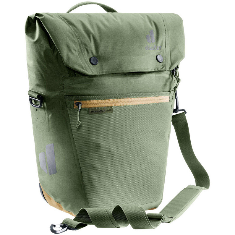 

Велосипедная сумка Mainhattan 17+10 Deuter, оливковый