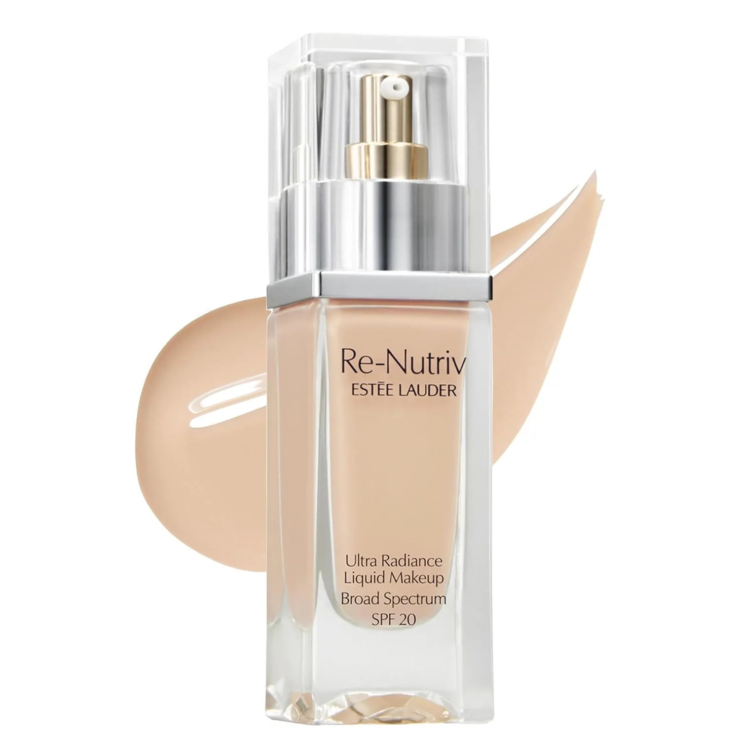 Жидкая тональная основа Estée Lauder Re-Nutriv Ultra Radiance SPF 20 | Роскошная, увлажняющая, стойкая, 30 мл, 2N1 Desert Beige - Light-medium with neutral undertones