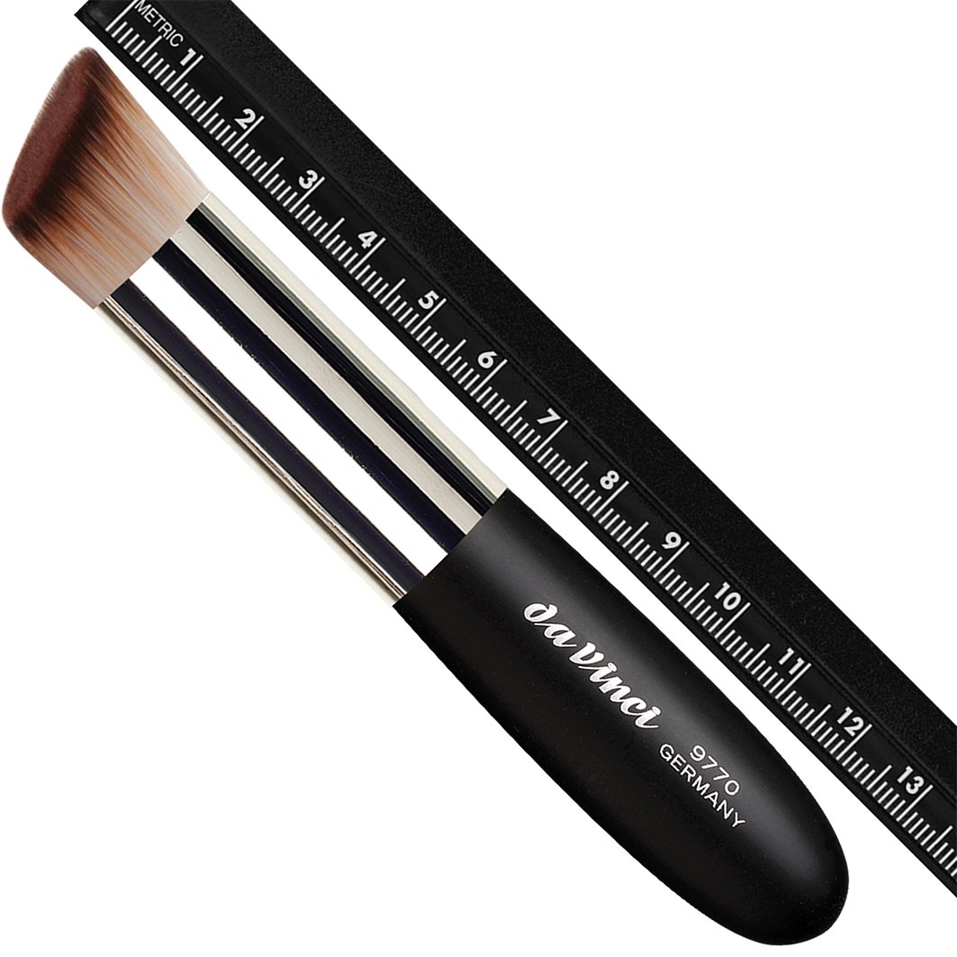 Кисть для лица da vinci classic foundation- und cremerougepinsel Da Vinci, количество 1 шт. — фото 3