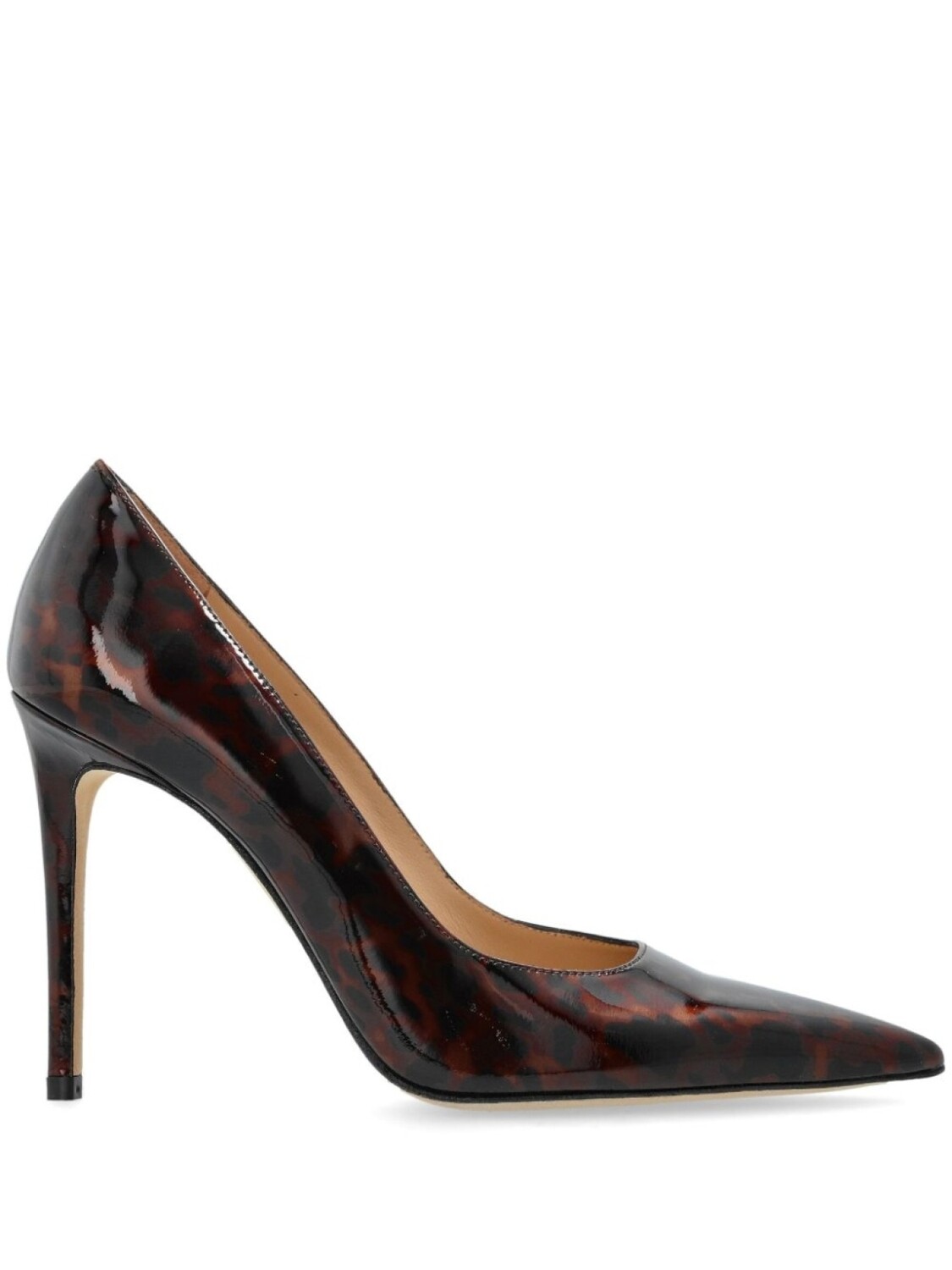 

110-мм туфли Stuart Power Stuart Weitzman, коричневый