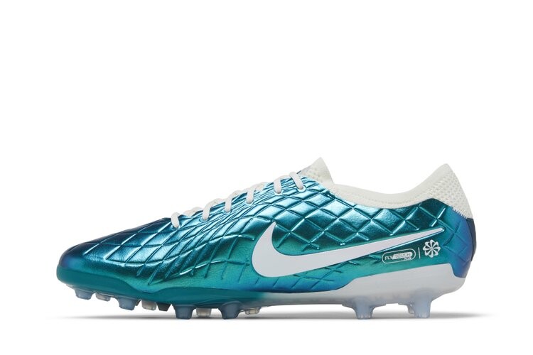 Кроссовки Nike Tiempo Legend 10 Elite AG-Pro, бирюзовый — фото 3