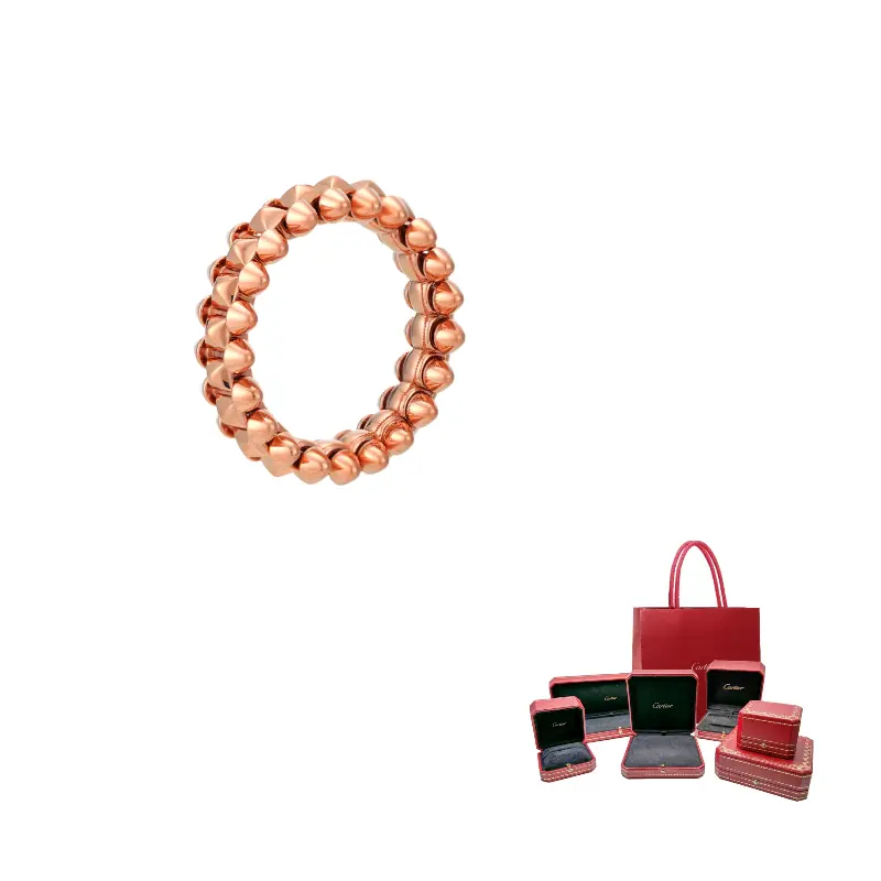 

Кольца unisex Clash De Collection rose gold Cartier, розовое золото