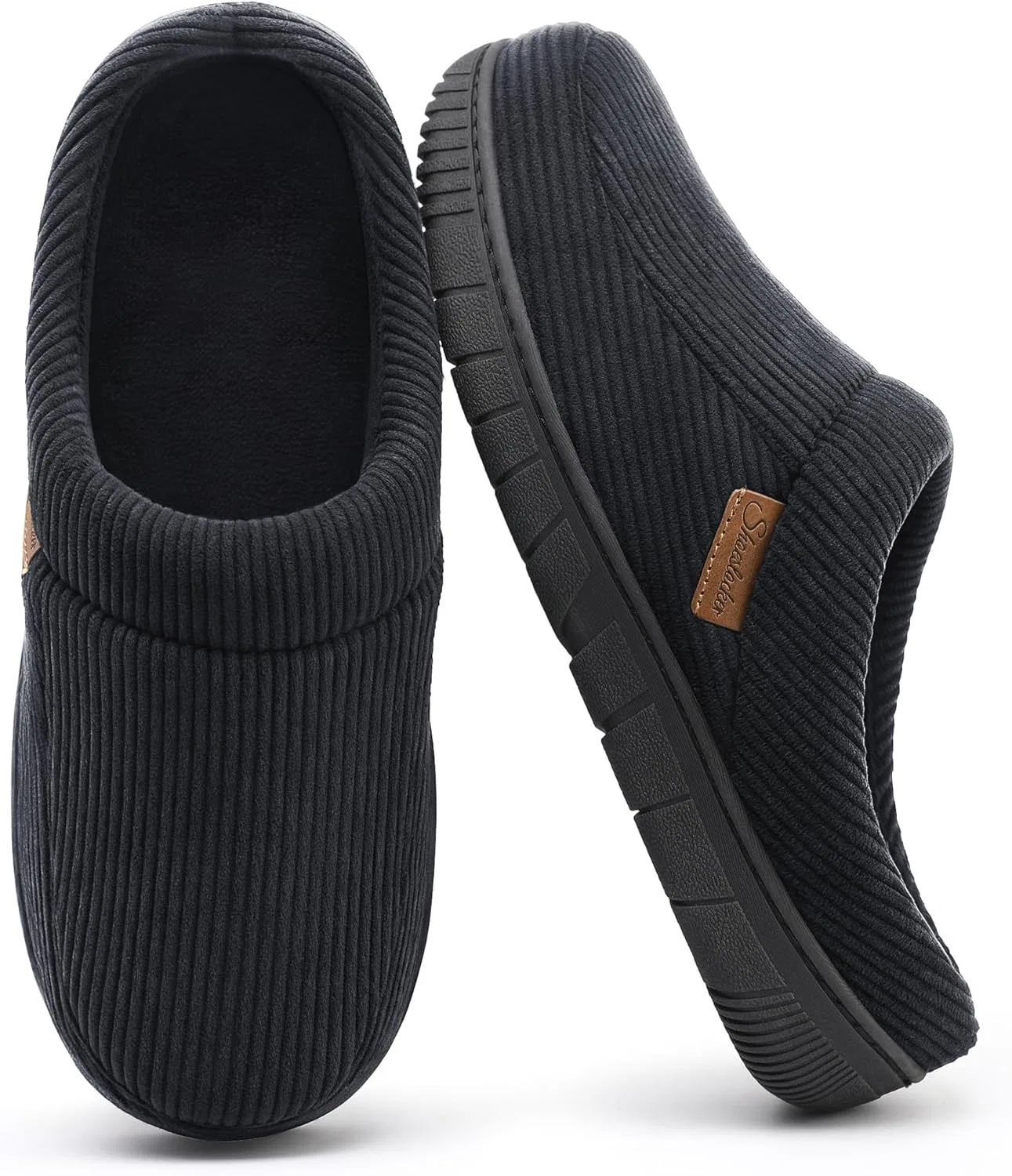 Тапочки с памятью формы, shoeslocker, темно-серый