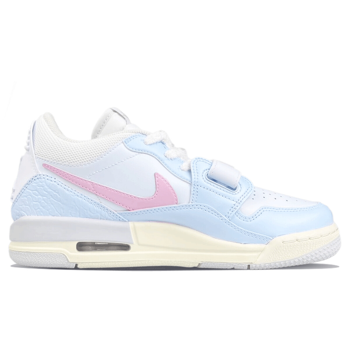 Кроссовки Jordan Legacy 312 Vintage Basketball Shoes Women's Low-top Pink/Blue, розовый — фото 2