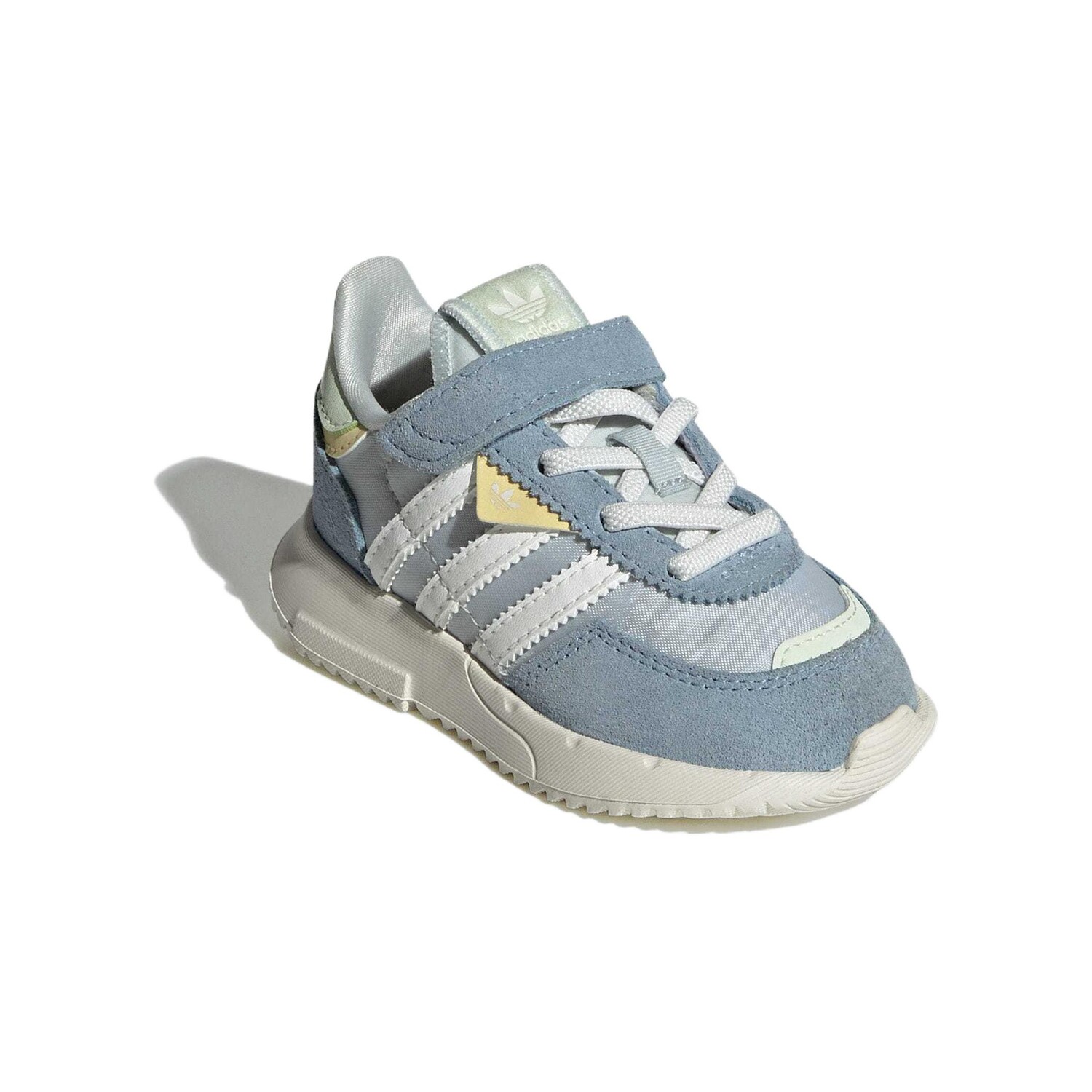 Ретро-кеды F2 для малышей TD с низким верхом Adidas Originals, белый/зеленый — фото 3