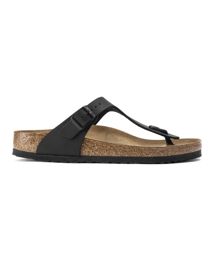 Босоножки Giza с принтом бирко флора Birkenstock, черный