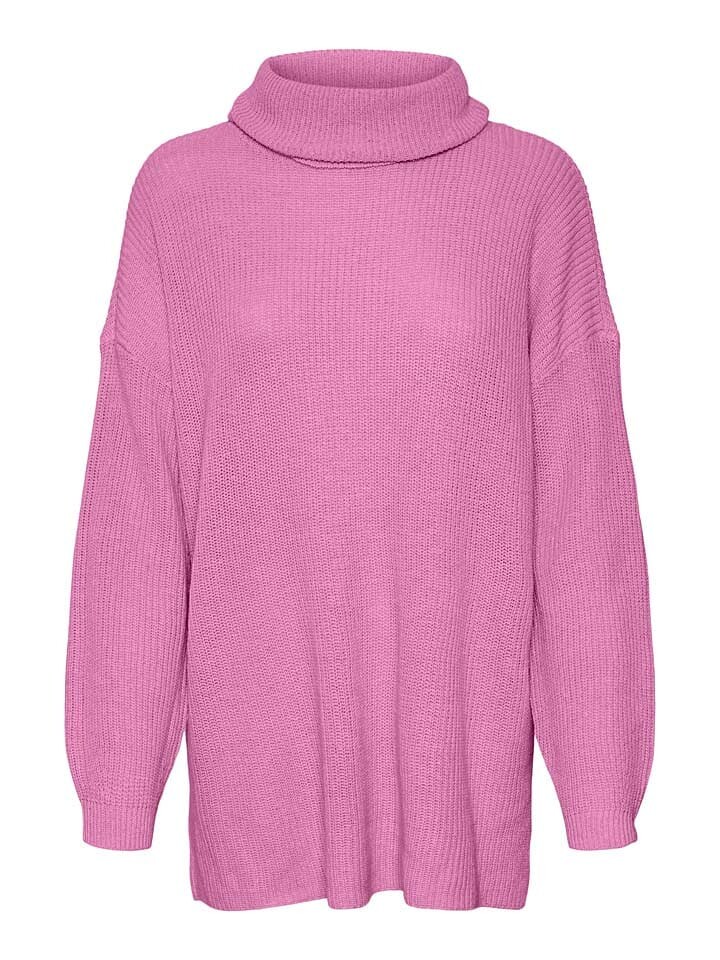 

Пуловер Vero Moda Rollkragenpullover, розовый