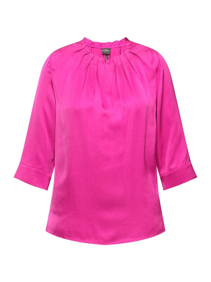 

Блуза Ulla Popken Bluse, цвет magenta