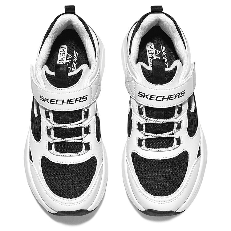 Кроссовки Skechers Kids Lifestyle Shoes Kids Low-top White/Black — фото 3