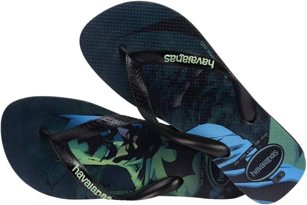 Вьетнамки унисекс Havaianas Top Herois DcFlip Flop, черный — фото 4