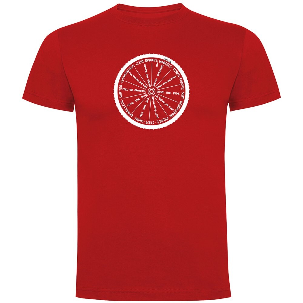 

Футболка Kruskis Wheel, красный