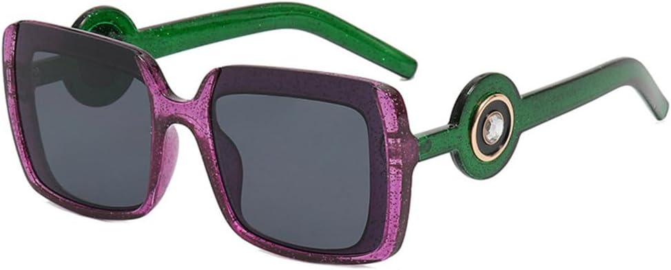 

Модные большие квадратные солнцезащитные очки с бриллиантовой оправой для женщин и мужчин, винтажные солнцезащитные очки, классические очки с защитой от УФ-излучения UV400 MTZJH, C4