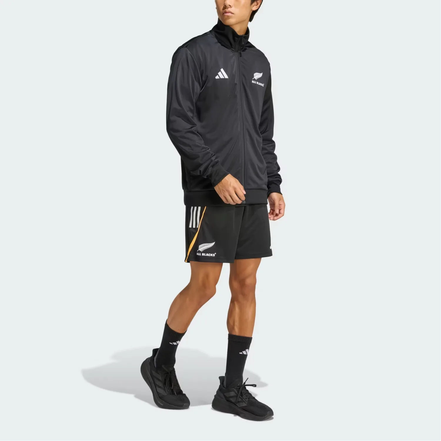 Adidas Толстовка All Blacks Track Jacket мужская — фото 4