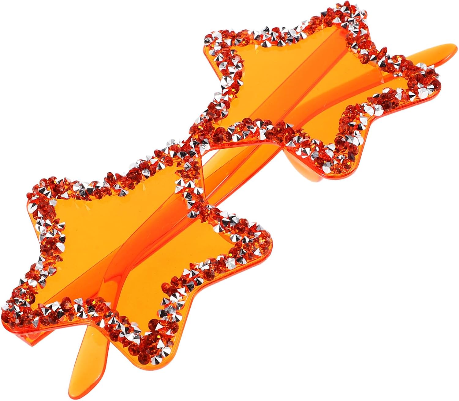 

Солнцезащитные очки без оправы в форме звезды для женщин и подростков, модные очки оранжевого конфетного цвета, легкие очки без оправы для летнего отдыха на природе и вечеринок Healeved