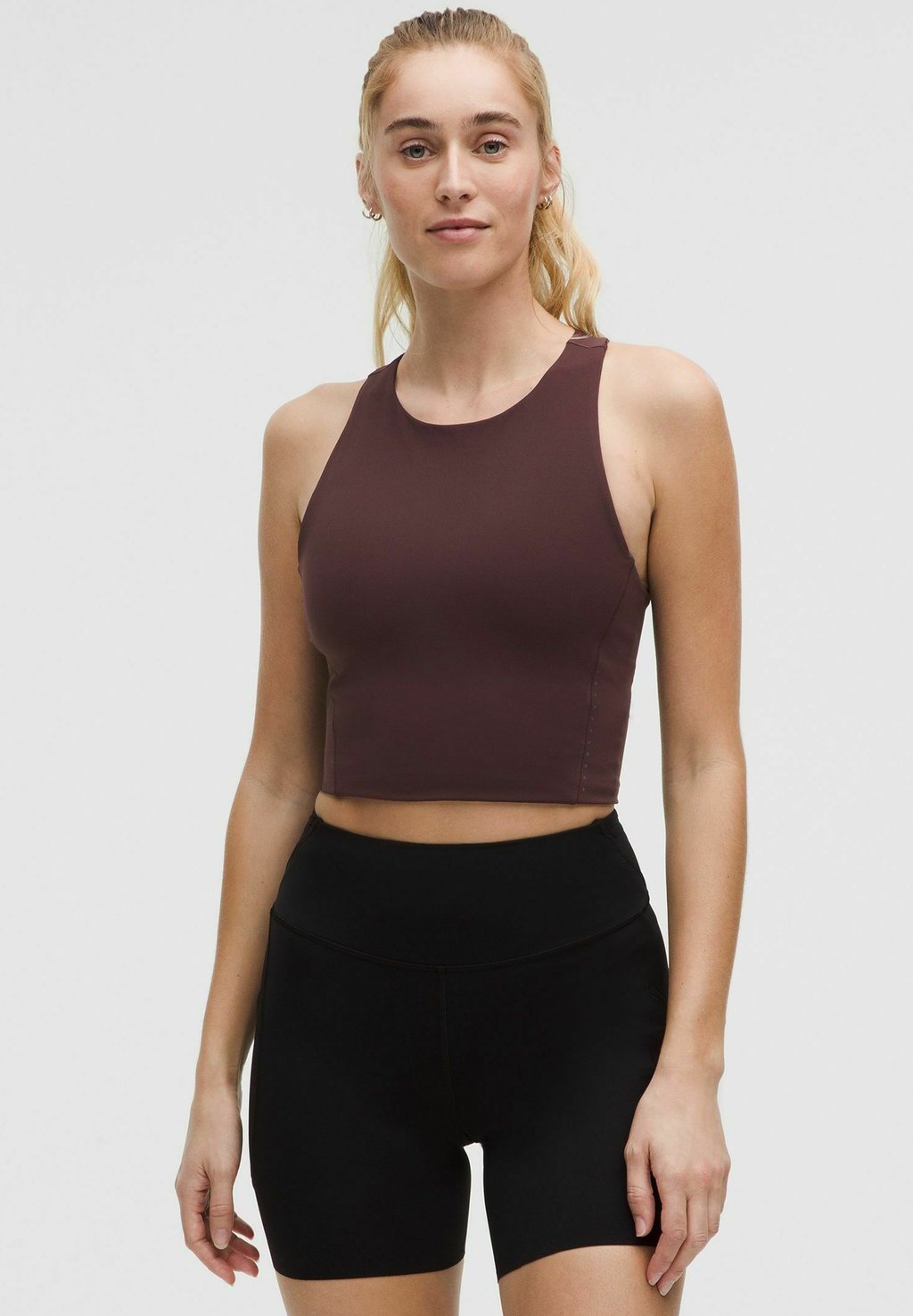 

Спортивный бюстгальтер средней поддержки SWIFT SPEED CROPPED TANK lululemon, фиолетовый