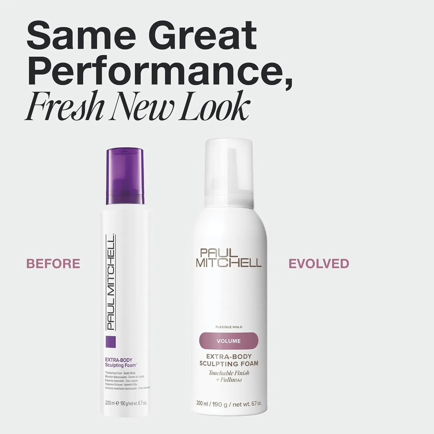 Пенка для придания объема и нежной текстуры волосам Paul Mitchell Extra-Body Sculpting Foam. Для тонких волос. 479.12 г (1 шт.) — фото 2