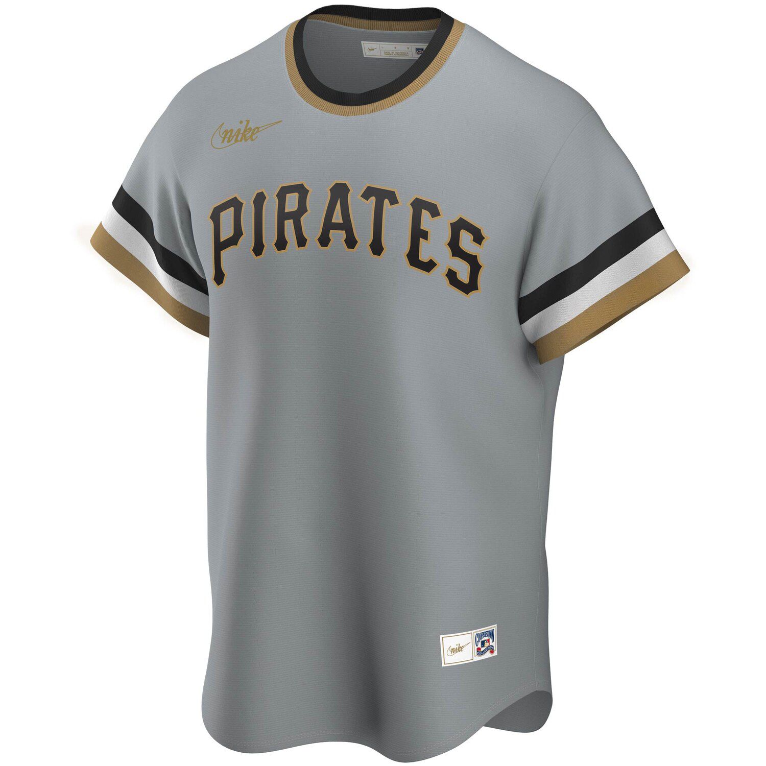 

Мужское Джерси Roberto Clemente Grey Pittsburgh Pirates Road Cooperstown Collection Player Nike