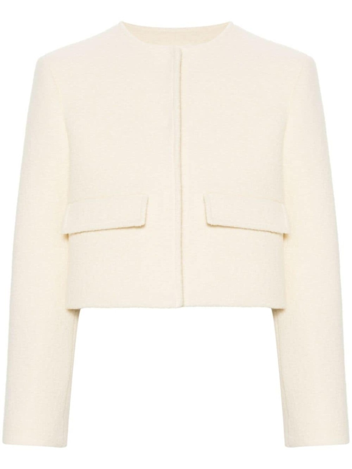 

MSGM пиджак из ткани букле, белый