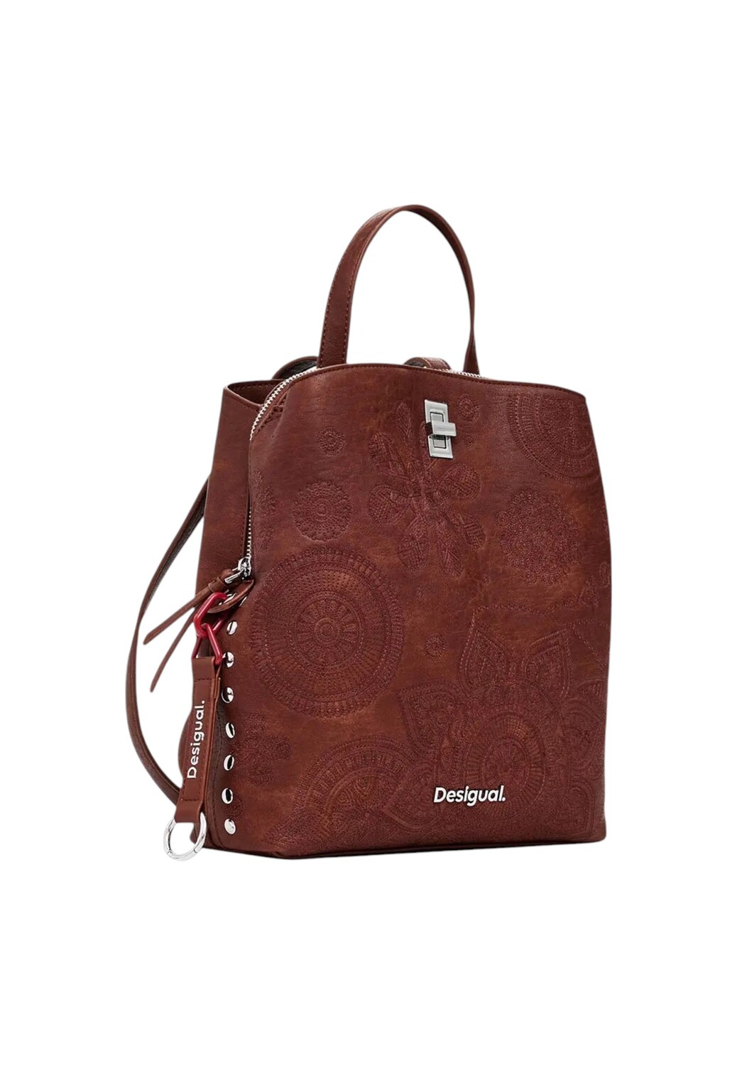 

Рюкзак Desigual с узором, коричневый
