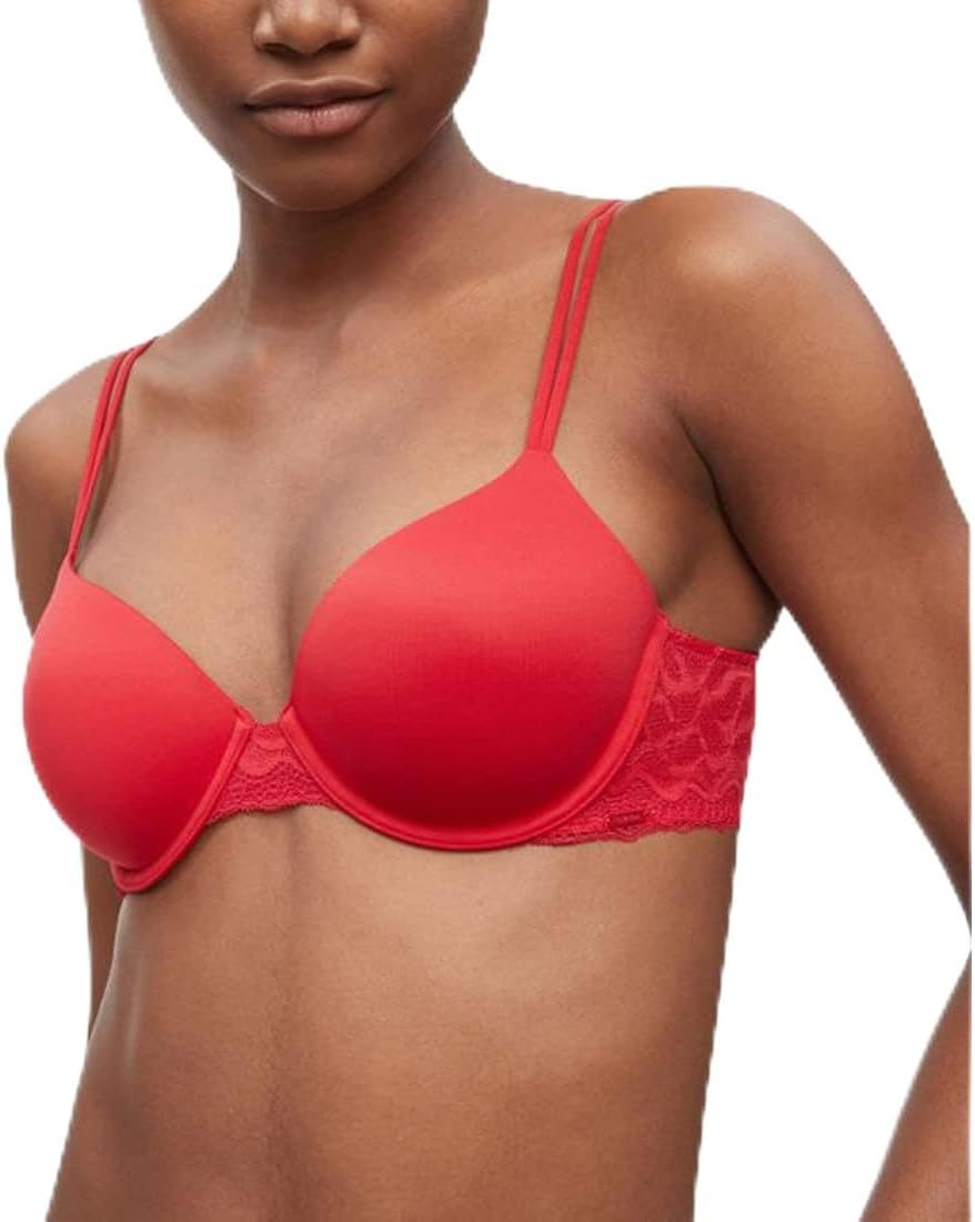 

Женский бюстгальтер Calvin Klein Perfectly Fit с кружевной подкладкой и глубоким вырезом, Temper