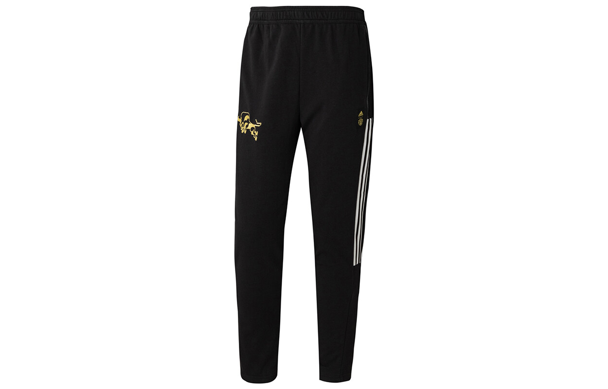 

MANCHESTER UNITED THEATRE OF DREAMS трикотажные спортивные штаны мужские черные Adidas, черный