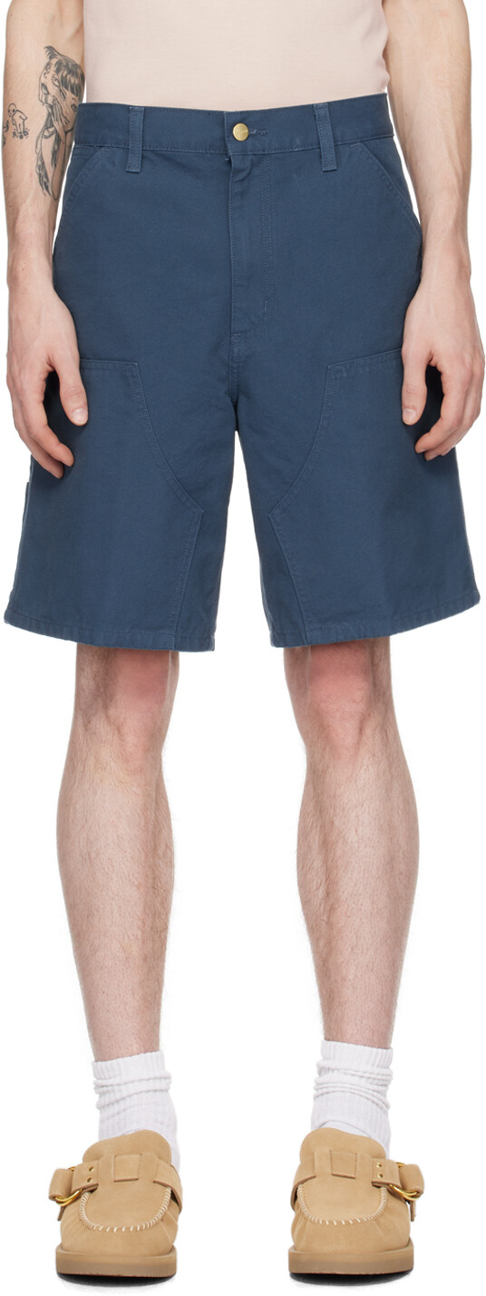 

Синие шорты с двойным коленом Carhartt Work In Progress