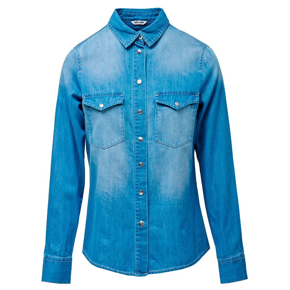 

Рубашка Salsa Jeans 21010454, синий