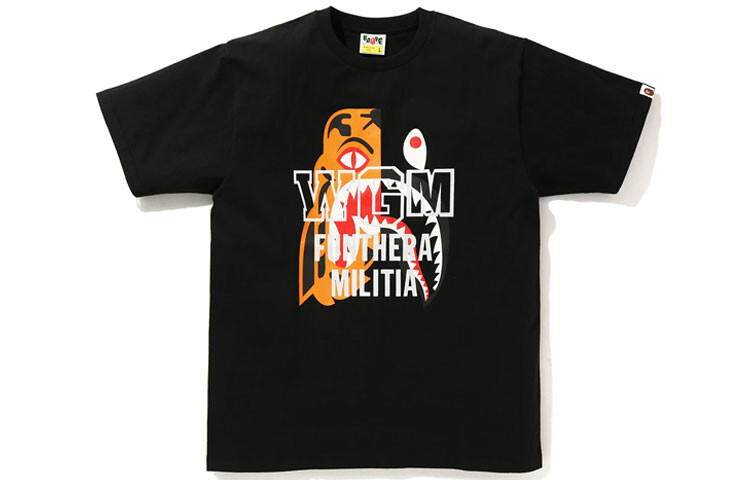 

A BATHING APE Мужская футболка, Черный