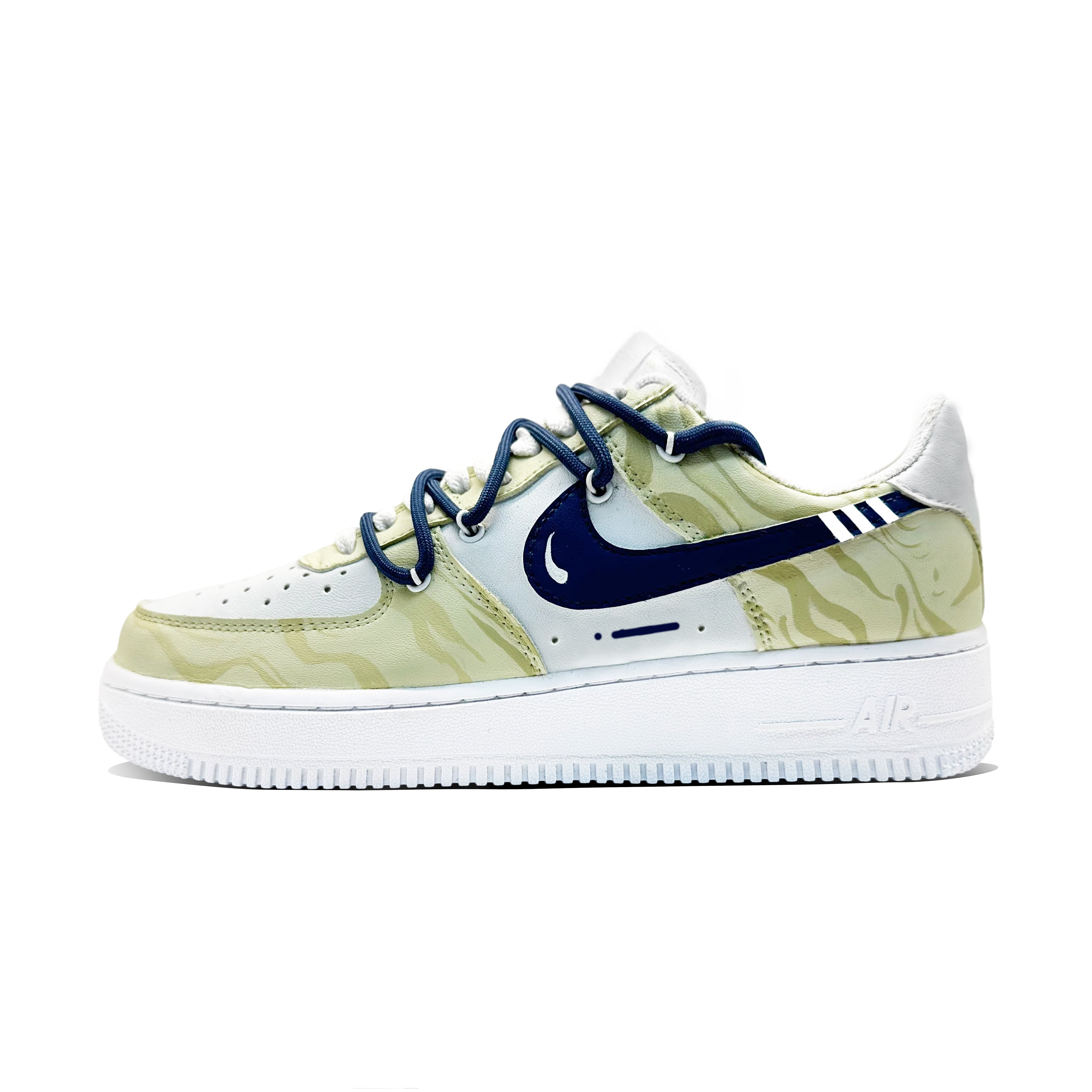 

Nike Кроссовки Air Force 1 Desert Rhyme с низким верхом для скейтборда, устойчивые к истиранию, мужские, цвет "пустынный желтый"