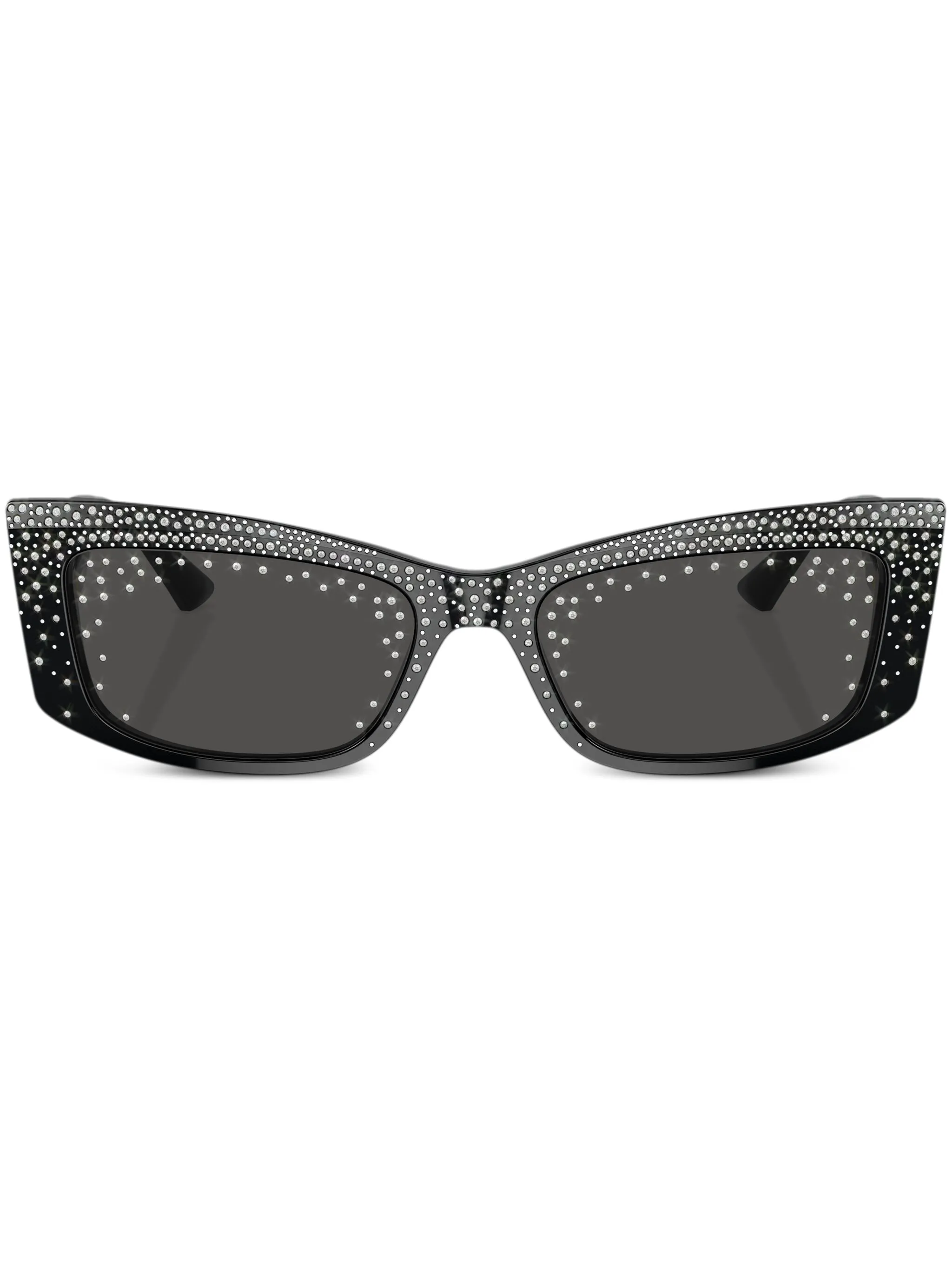 

Солнцезащитные очки Tatum с кристаллами Jimmy Choo Eyewear, черный