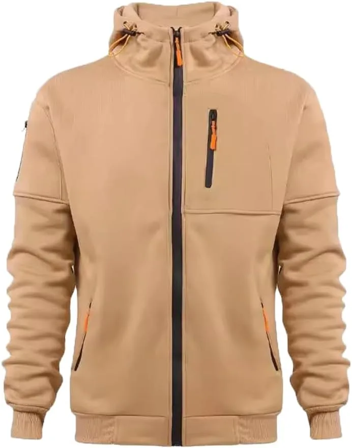 

Мужская худи с молнией и цветными блоками LLJYLYHRHD