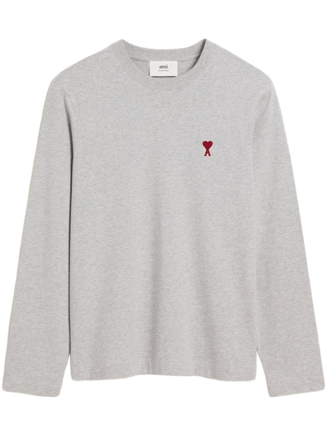 

AMI Paris футболка Ami de Coeur, серый