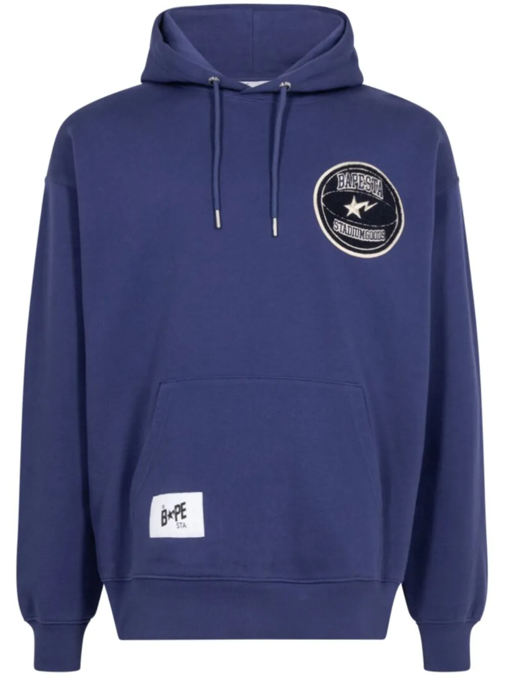 

Худи Varsity Blue из коллаборации со Stadium GOODS A BATHING APE, синий