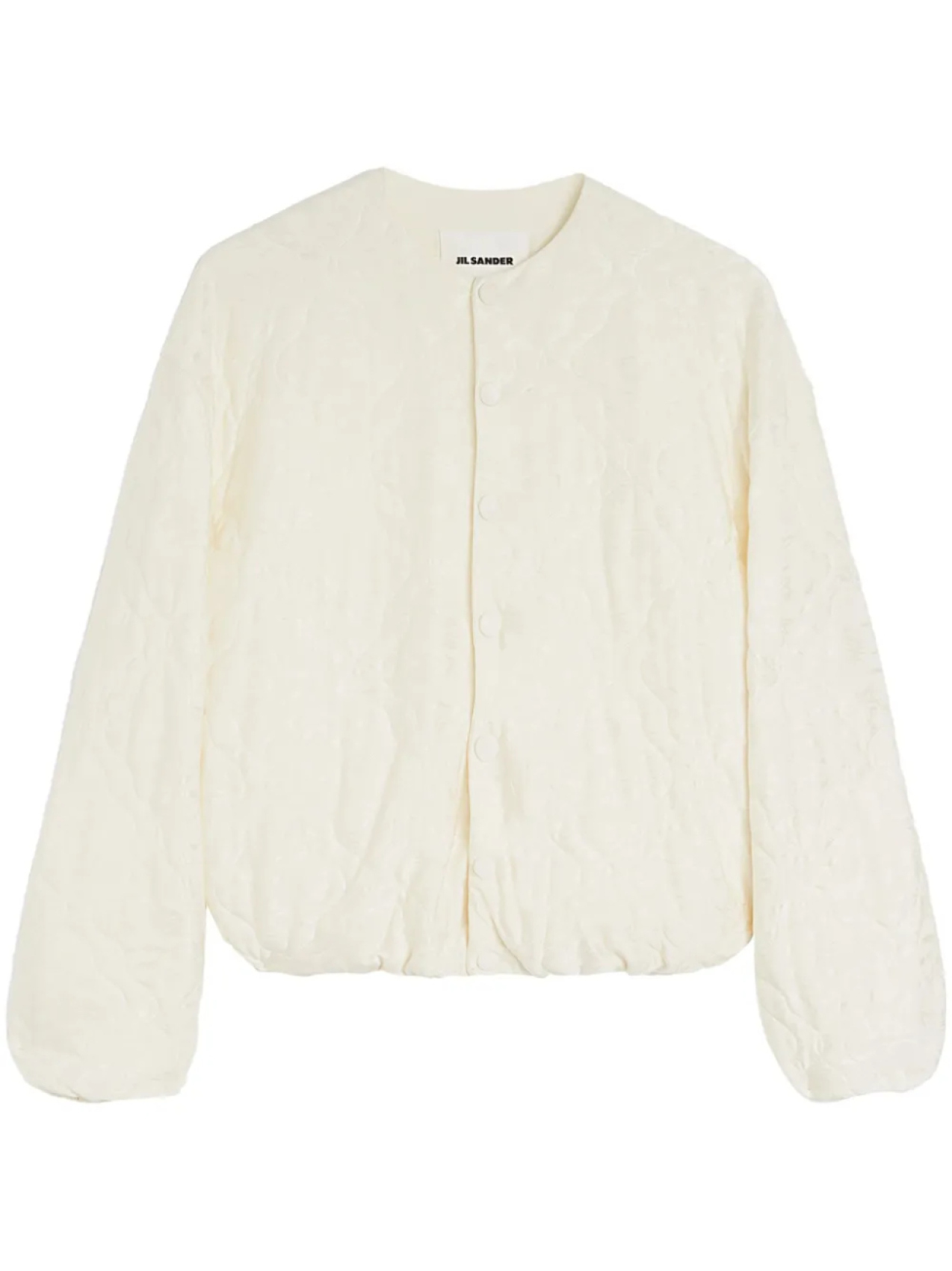

Жаккардовый бомбер Jil Sander, белый