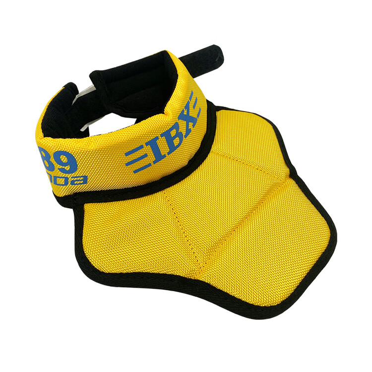 

He Jiagong Новый IBX X89 хоккейный защитный воротник для детей и взрослых, усиленная защита шеи, изогнутая конструкция, модель X89 с желто-синим логотипом