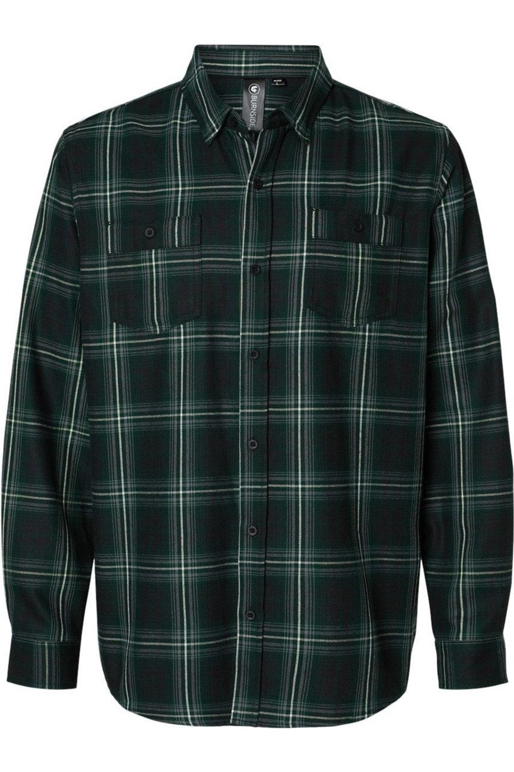 

Рабочая рубашка Burnside Perfect Flannel, цвет black/ army