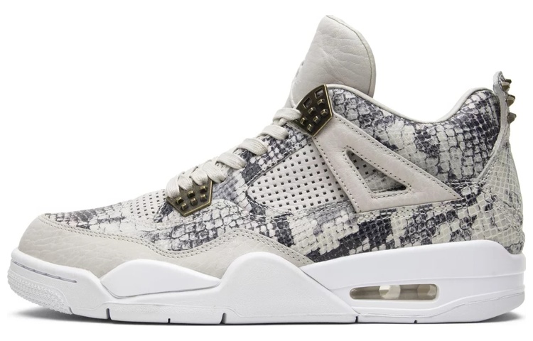 

Кроссовки JORDAN 4 Retro Snakeskin, Серый, Кроссовки JORDAN 4 Retro Snakeskin