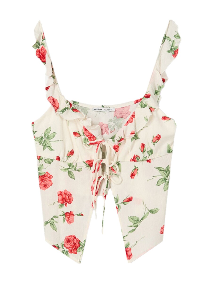 

Топ Bershka, White