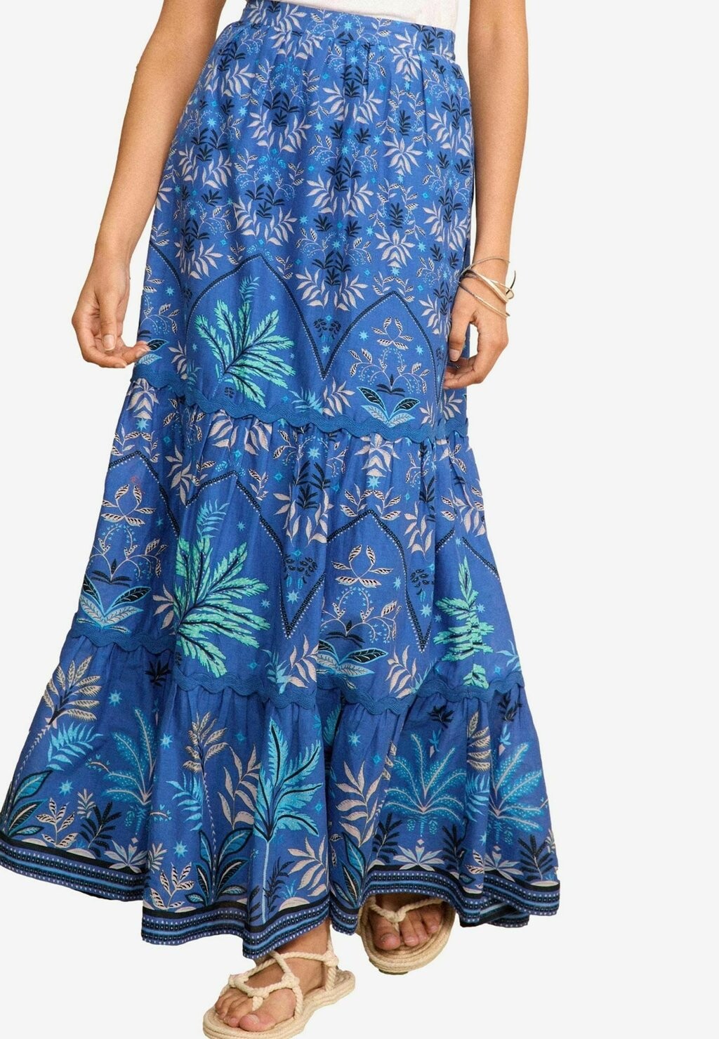 

Юбка А-силуэта TIERED DETAIL REGULAR FIT Love & Roses, синий
