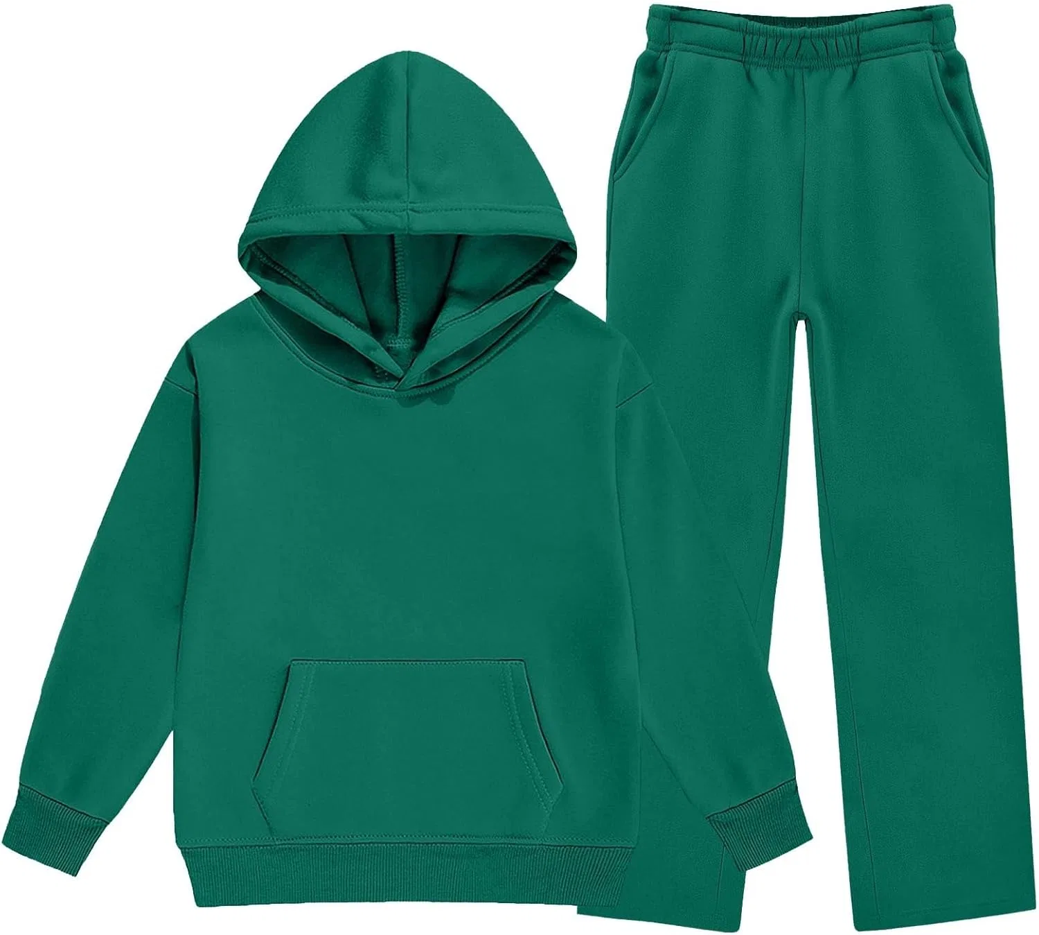 Спортивный костюм из флиса для мальчиков, Blackish Green — фото 4